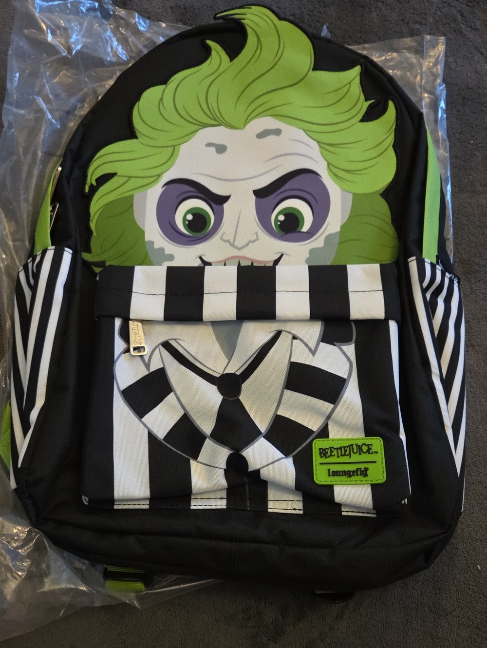Loungefly Beetlejuice Full Size Backpack